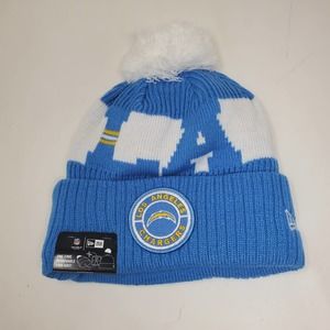 NEW 2020 NFL NEW ERA ON FIELD SIDELINE BEANIE - Los Angeles Chargers